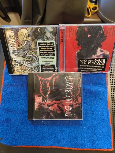 Pig Destroyer CD Lot 38 Counts Of Battery, Terrifyer, Phantom Limb, Natasha - Bild 1 von 12