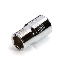 STEELMAN PRO 1/2-Inch Drive x 13mm Shallow 6-Point Metric Socket, 78310