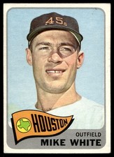 1965 Topps #31 Mike White Houston Colt .45s EX-EXMINT+ 