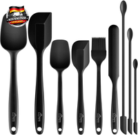 KüChenutensilien Set 9-Teilig HitzebestäNdig, Silikon, Antihaft, SpüLmaschinenfe