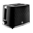 Swan Windsor 2-Slice Toaster Black Textured Finish with 7 Browning Levels 900W