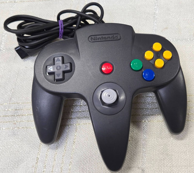  ️Official Nintendo 64 BLACK / GRAY Controller   OEM N64 Remote NUS-005