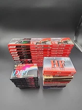 Big Of Lot 52 New Sealed Blank Cassettes Tapes - Mixed Brands - 60 90 110 Minute