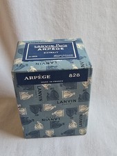 EARLY 60'S VINTAGE 828 SEALED LANVIN ARPEGE PERFUME EXTRAIT FLACON PARIS FRANCE