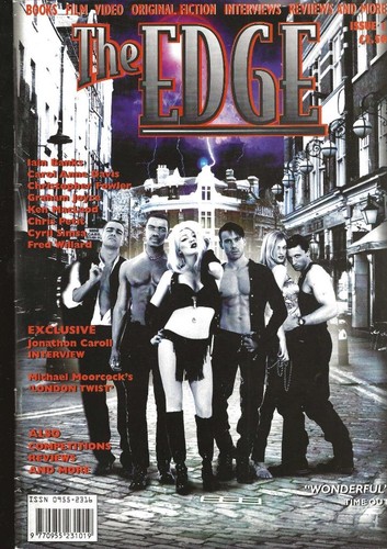 "THE EDGE" #1: 1996 Iain BANKS Graham JOYCE Jonathan CARROLL Moorcock K MacLEOD