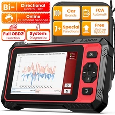 ANCEL DS400 Lite Bidirectional OBD2 Scanner ABS SRS Diagnostic Tool Fit For Ford