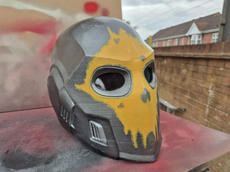 Hell-Bent Helmet Painted HD2 - 3D Printed-DIY Cosplay - Image 3 of 3