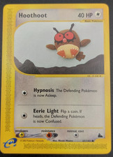 Pokemon Card Hoothoot 65/144 common 2003 Skyridge LP