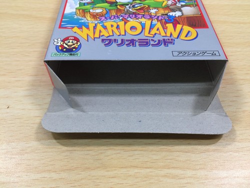 UE8207 Super Mario Land 3 Wario Land EN CAJA GameBoy Game Boy Japón - Imagen 9 de 12