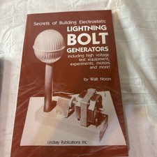 Secrets of Building Lightning Bolt Generators by Walt Noon 1992 PB LINDSAY
