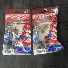 2 Hasbro E0762 Monopoly Gamer Mario Kart Board Game Token Shy Guy & Donkey Kong