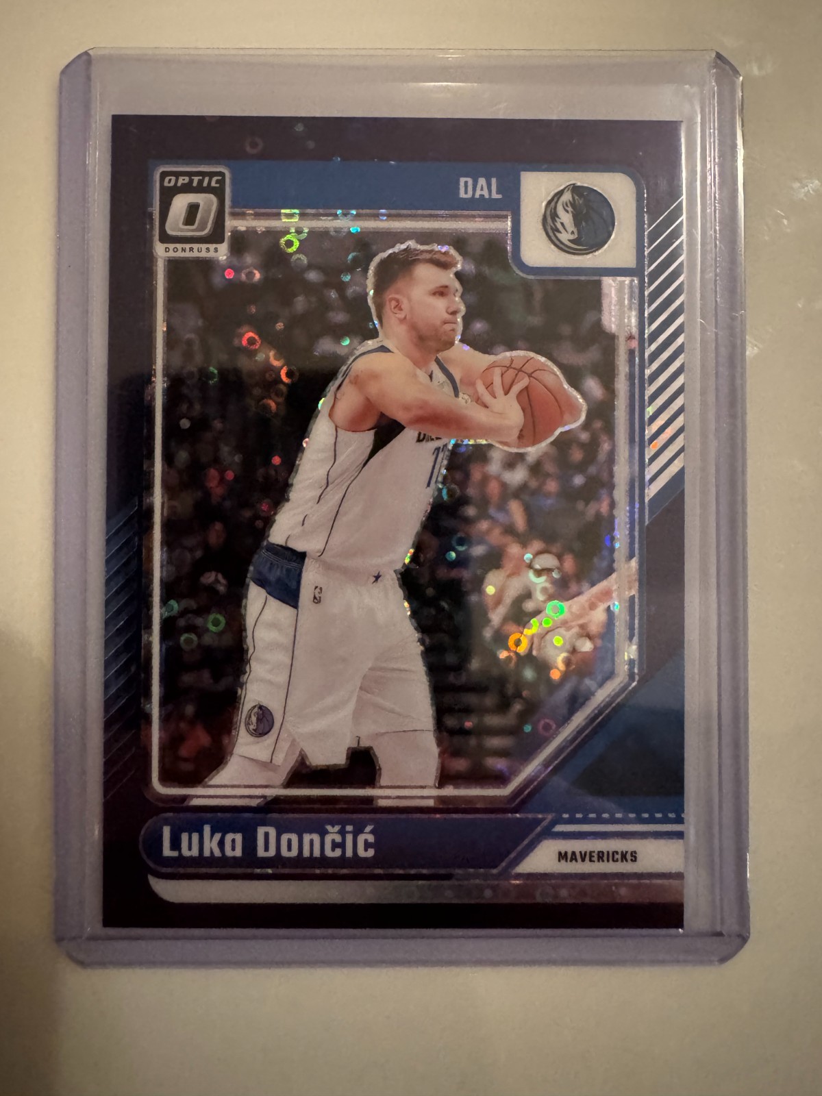 2024-25 Panini Donruss Optic - Luka Doncic Fast Break Purple 78/99 - #214