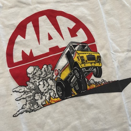 Vtg 80s Mac Tools Graphic TShirt Champion Ringer USA Youth M - Picture 4 of 9