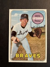 1969 Topps - High # Cecil Upshaw #568