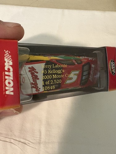 RCCA Nascar 2000 Kellog’s #5 Terry LaBonte 1/64 Diecast Car LE 1/2520 - Picture 3 of 8
