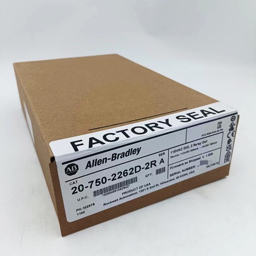 New Sealed AB 20-750-2262D-2R PowerFlex 750 115V I/O Module US Free Tax - Picture 6 of 9
