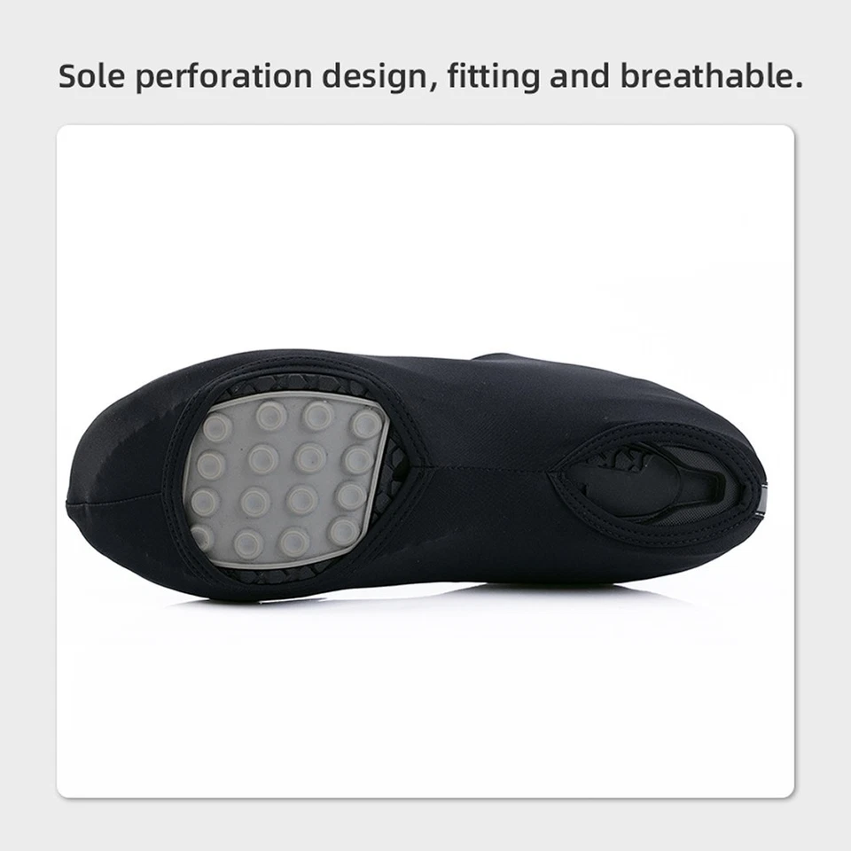 YKYW Cycling Shoe Cover Road Bike Overshoes Lightweight Elastic MTB Reflective - Image 4 of 4