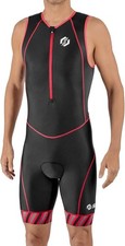 NEW SLS3 Mens FRT Triathlon Race Suit 2.0 Mens Medium Black / Red