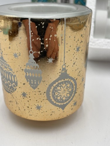 Scentsy Adorn Wall Plug-In Wax Warmer New In Box Gold Christmas Holiday Light Up - Picture 5 of 15