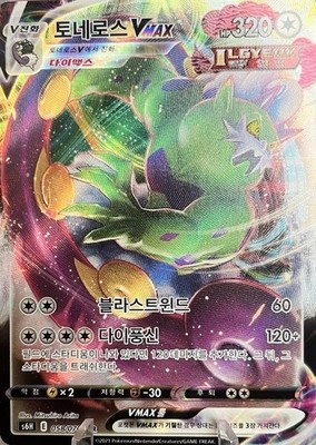 Tornadus VMAX (s6h 058/070) TRIPLE RARE FULL ART Pokémon TCG Silberne Sturmwinde