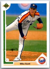 ⚾ 1991 Upper Deck #531c Mike Scott Houston Astros