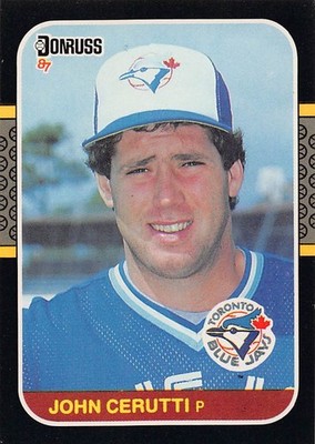 1987 Donruss - John Cerutti #442 (RC) Toronto Blue Jays