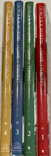 A GAME OF THRONES: THE GRAPHIC NOVELS VOLUMES 1-4 George R.R. Martin (HARDCOVER) - Picture 2 of 8