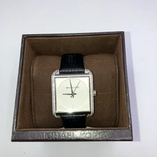 Michael Kors MK2583 Lake Crystal Classic Leather Band Women's Watch