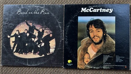 PAUL MCCARTNEY & WINGS "Band on the Run" 1973, So-3415/“McCartney”1970 STAO-3363