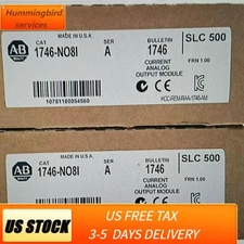 New Factory Sealed AB 1746-NO8I SER A SLC 500 Analog Current Output Module