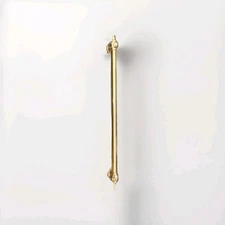 Rejuvenation Howell Cabinet Collection 12’ Appliance Pull Unlaquered Brass