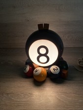 Billiards Light 8 Ball Pool Cue Lamp Man Cave...