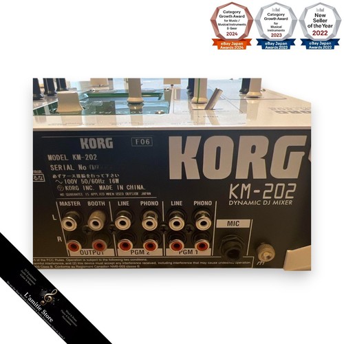 KORG Kaoss Pad KM-202 Dynamic DJ Mixer KM202 202 Tested Japan - Picture 6 of 9