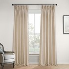HPD Half Price Drapes Faux Silk Taffeta Blackout Curtains for Bedroom 108 Inc...