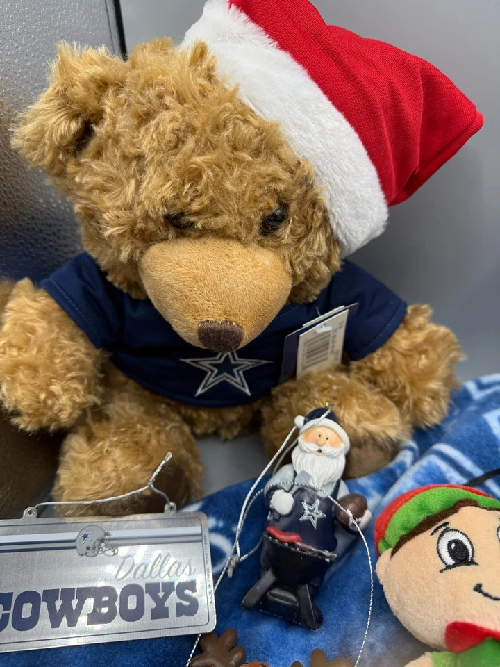 达拉斯牛仔圣诞装饰品、装饰、树裙 20 件套装-NFL — 第 3/4 张图片
