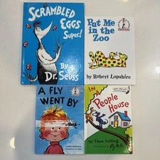 Antique Dr Seuss Books- Lot Of 4 Ship Same Day Ordered!