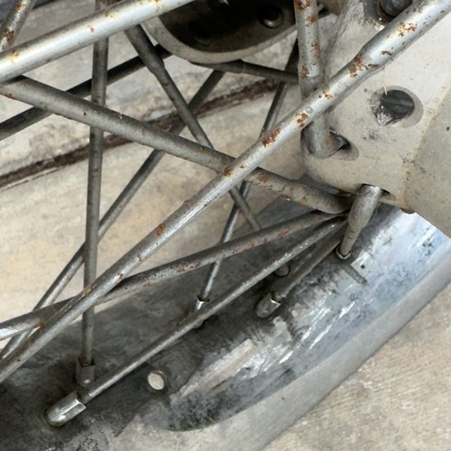 2012 Harley Davidson Heritage Softtail Classic Spoke Rear Wheel 16X3 - Picture 5 of 6