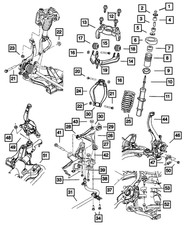Genuine Mopar Control Arm Lower Right 4764500AG