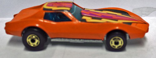 Hot Wheels ZWEI Rad Varianten Chevrolet Corvette Stingray orange schön USA - Bild 3 von 5