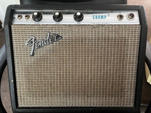 Fender Champ Early 1970’s Silverface Totally original