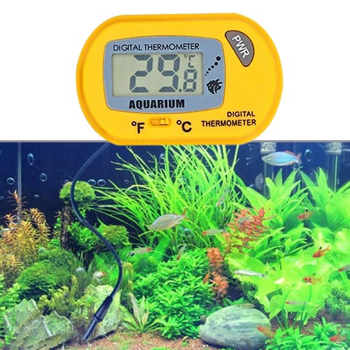 1PCS Aquarium Fish Tank Terrarium Vivarium Water Thermometer Digital LCD Display - Picture 16 of 21