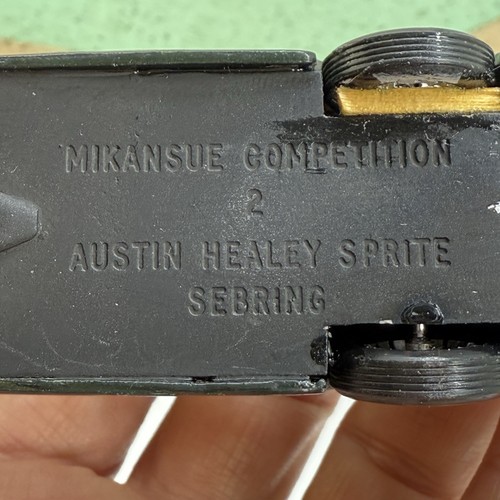 Built Mikansue Competition 2 Austin Healey Sprite Sebring White Metal Green #3 - Bild 9 von 9