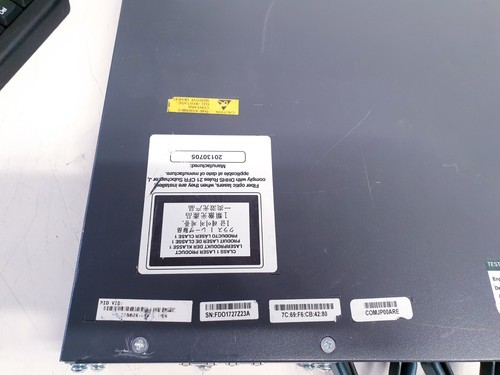 Cisco Catalyst 3760-X Series 48 Port POE+ Switch + C3KX-NM-1G Vat Inc - Picture 6 of 6