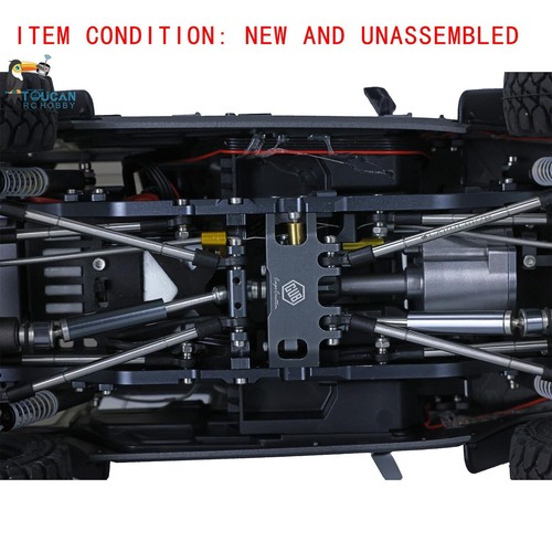 CAPO 1/18 CUB2 JK KIT Metal Chassis Crawler RC Car 2Speed Gearbox Differential - Picture 10 of 12