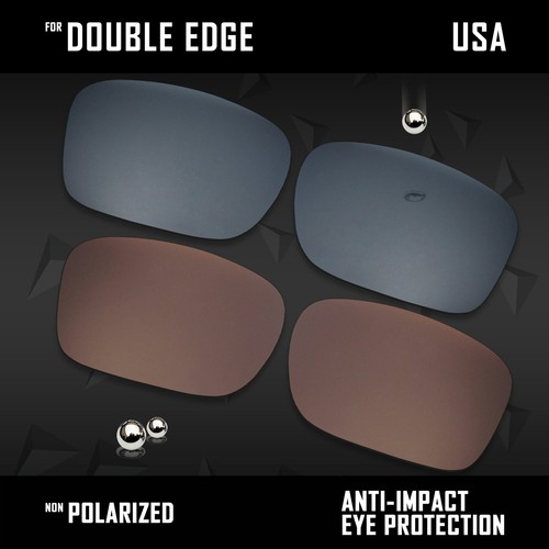 Kratzfeste polarisierte Ersatzgläser für Oakley Double Edge OO9380 Optionen - Bild 38 von 75