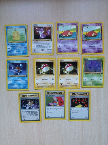 TEAM ROCKET SET POKEMON (SINGOLE, PRIMA EDIZIONE, NON COMUNI) - SCONTI - Foto 307 di 378