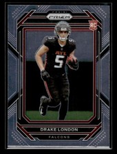 2022 Panini Prizm #308 Drake London Rookie Atlanta Falcons