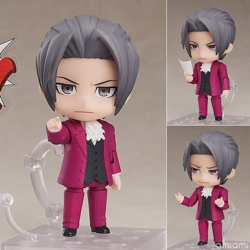 Figura de acción de anime Phoenix Wright Ace Attorney Miles Edgeworth 1761 1762 de 10 cm - Imagen 24 de 26