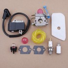 Carburetor Ignition Coil For Husqvarna 128C 128L 128LD 128R 128RJ 128CD Trimmer