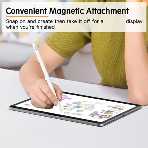 Reusable For iPad Pro 2024 Paper-Feel Magnetic Screen Protector Detachable Film - Photo 3/13